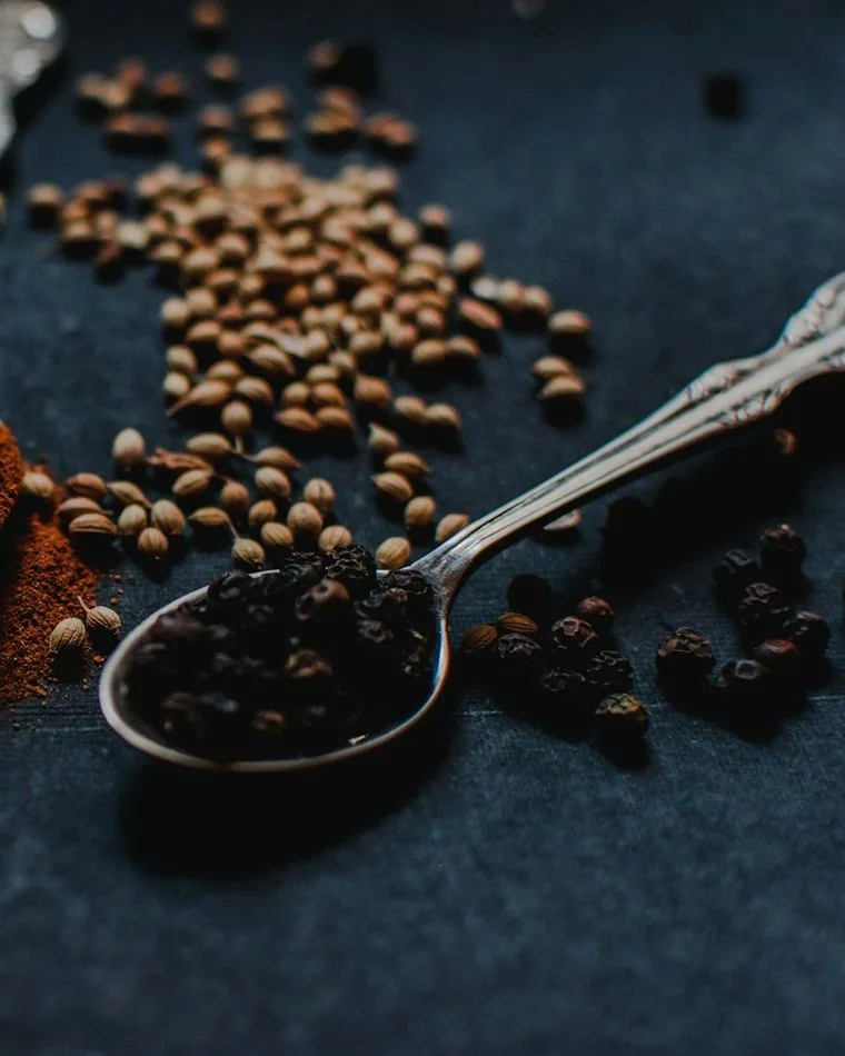 Suya spice, yaji, sold at Palm & Yam in Viking